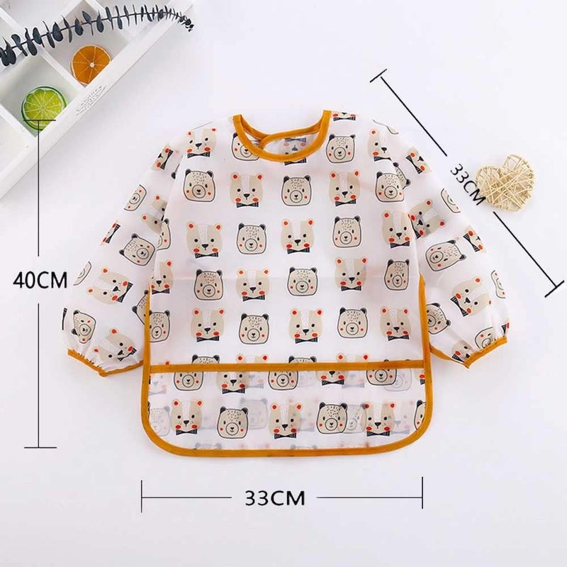 Waterproof Stain Resistant Baby Bibs Set (2PCS) for 6-24 Months - Image 5