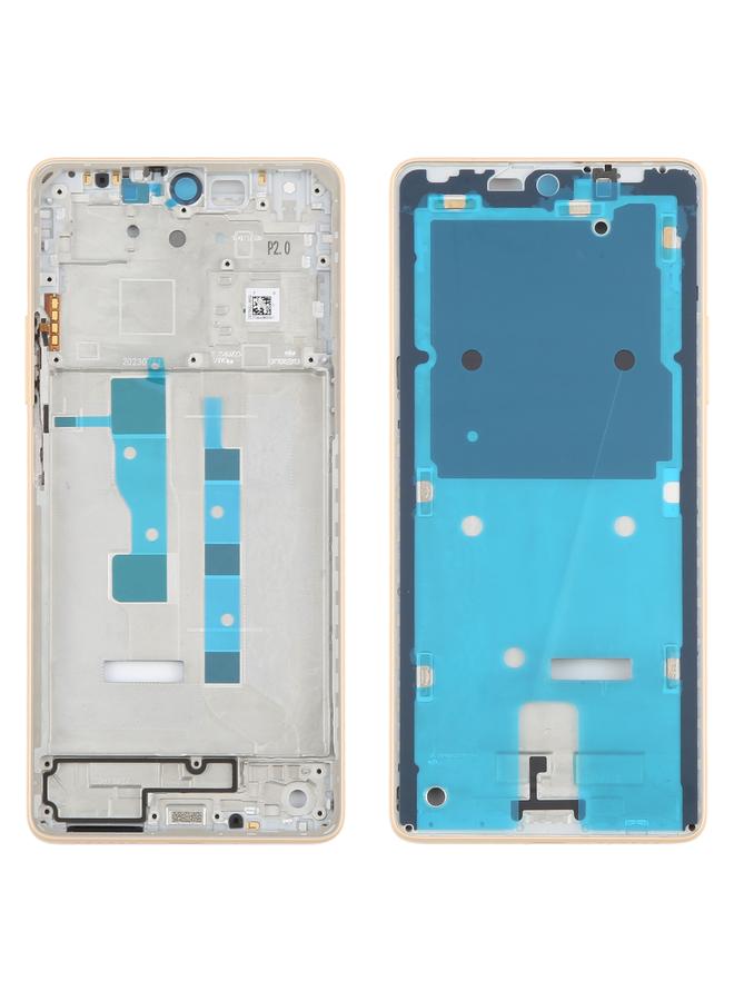 إيروريكس لوحة الإطار الأوسط الأصلية لهاتف Xiaomi Poco X6 Neo (برتقالية) - Image 1