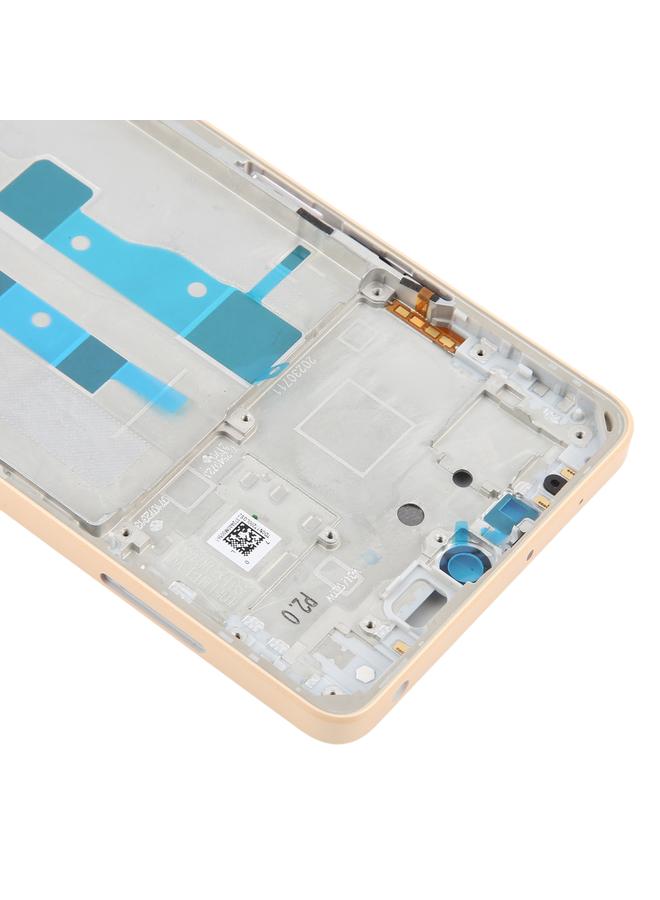 إيروريكس لوحة الإطار الأوسط الأصلية لهاتف Xiaomi Poco X6 Neo (برتقالية) - Image 5