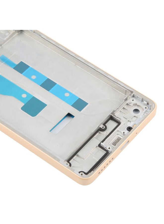 إيروريكس لوحة الإطار الأوسط الأصلية لهاتف Xiaomi Poco X6 Neo (برتقالية) - Image 4