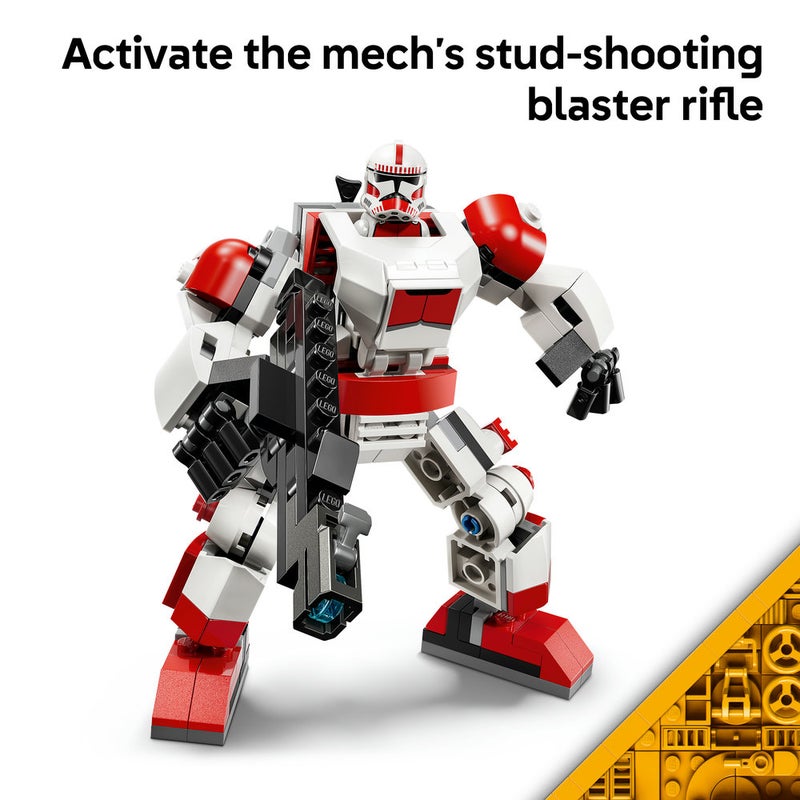 LEGO Star Wars Clone Shock Trooper Mech Building Toy 75448 (Age 6+, 151 Pieces) - Image 4