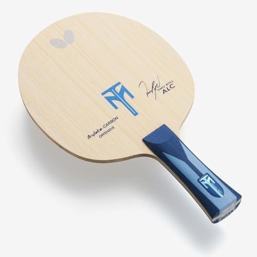 Butterfly, Timo Boll ALC FL, 5 Ply Wood + 2 Arylate- Carbon, Table Tennis, Table Tennis Ply, Brown - Image 1