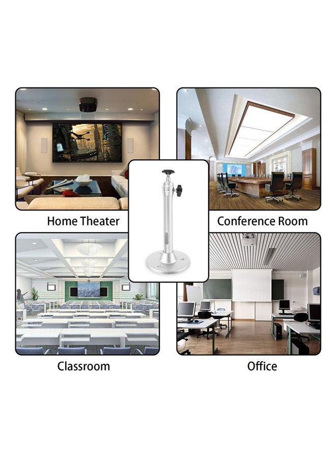 NIBEMINENT Wall Mounting Bracket For Projectors And Security Camera Silver  - Image 3