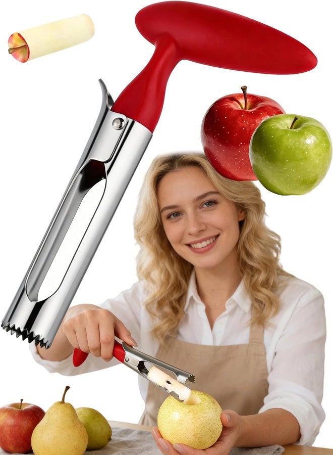 Stainless Steel Apple Corer Remover For Apple Pear Pepper - Image 1