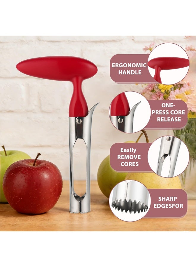 Stainless Steel Apple Corer Remover For Apple Pear Pepper - Image 4