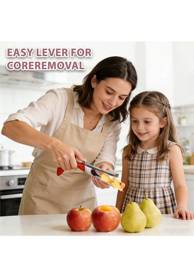 Stainless Steel Apple Corer Remover For Apple Pear Pepper - Image 3