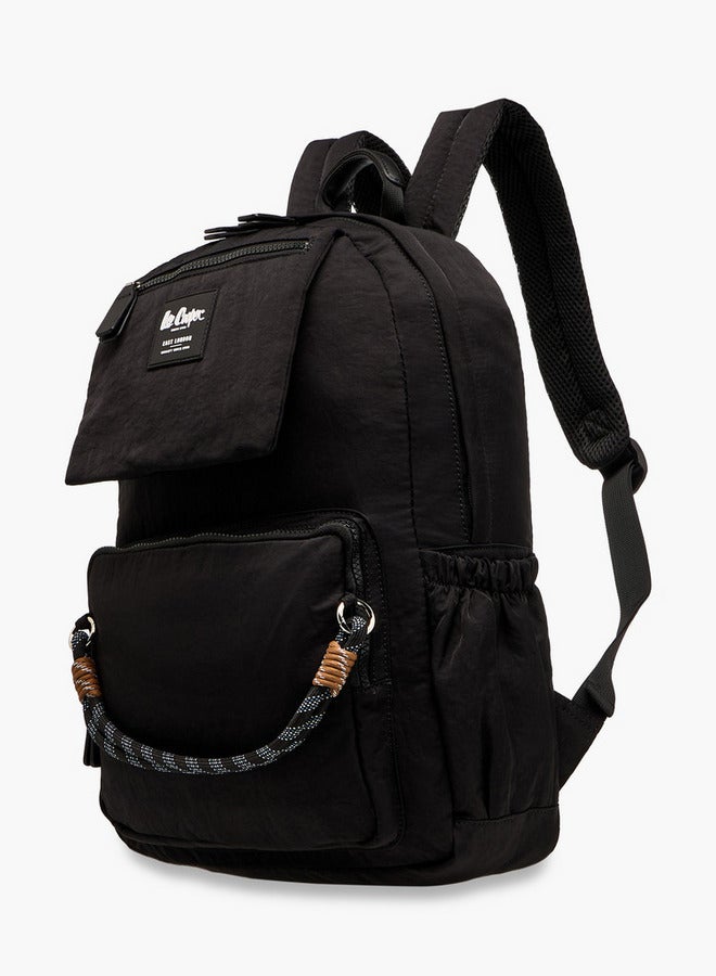 لي كوبر حقيبة ظهر بحزام حبل مع أحزمة كتف قابلة للتعديل وإغلاق بسحاب - Image 2