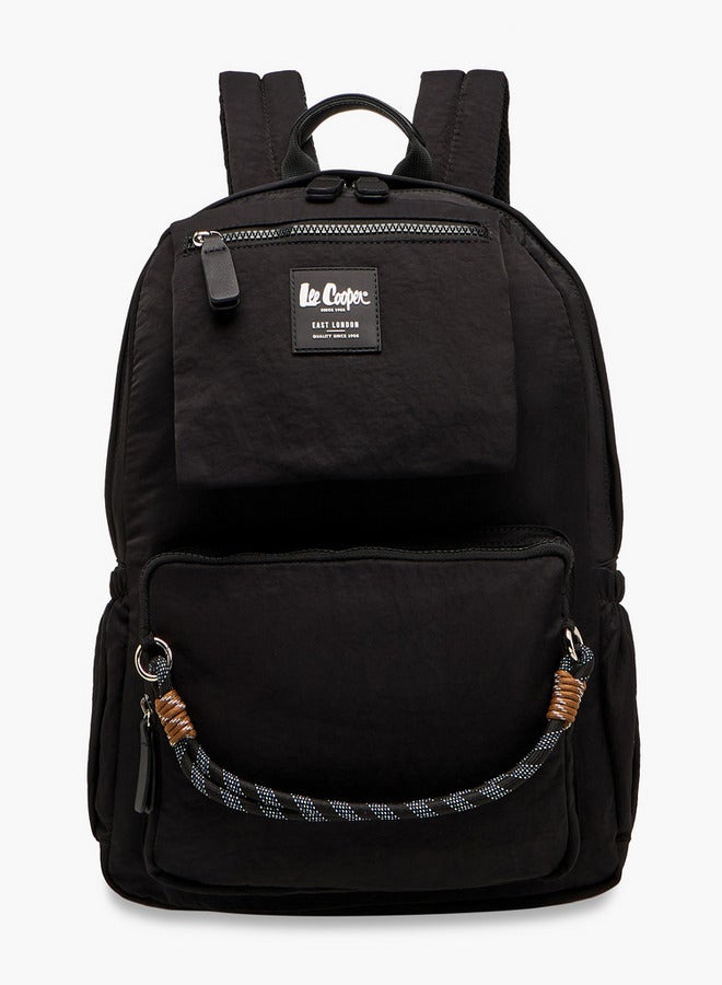 لي كوبر حقيبة ظهر بحزام حبل مع أحزمة كتف قابلة للتعديل وإغلاق بسحاب - Image 1