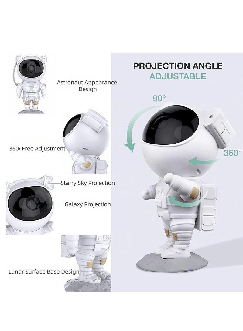 ELTRAZONE Night Lights Star Projector. Astronaut Nebula Galaxy Projector with Timer, Remote Control and 360°Adjustable Design. For Room Decoration Party - Image 5