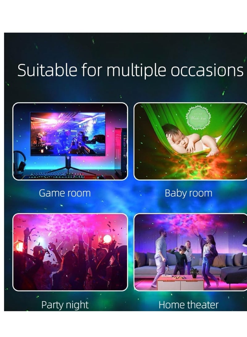 ELTRAZONE Night Lights Star Projector. Astronaut Nebula Galaxy Projector with Timer, Remote Control and 360°Adjustable Design. For Room Decoration Party - Image 3