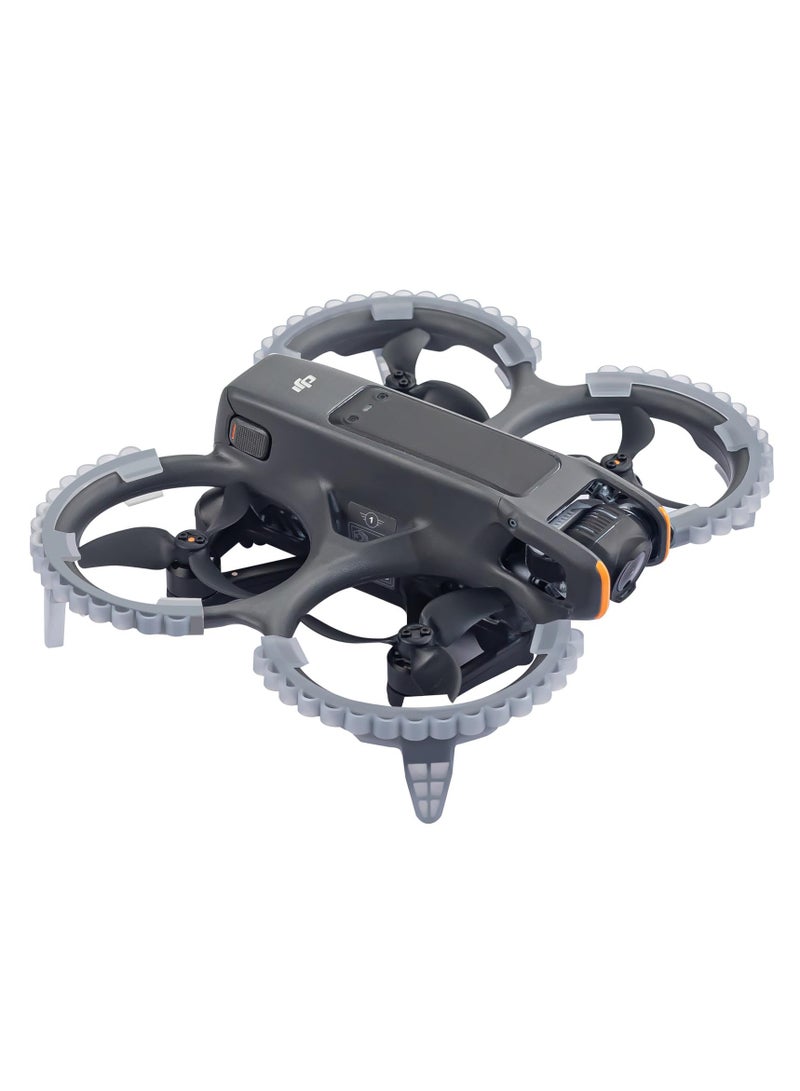 Avata 2 Propeller Guard Protector, With Incresed Landing Gear, Protective Bumper Ring Anti-Collision Shockproof Prop Protector for DJI Avata 2  - Image 1