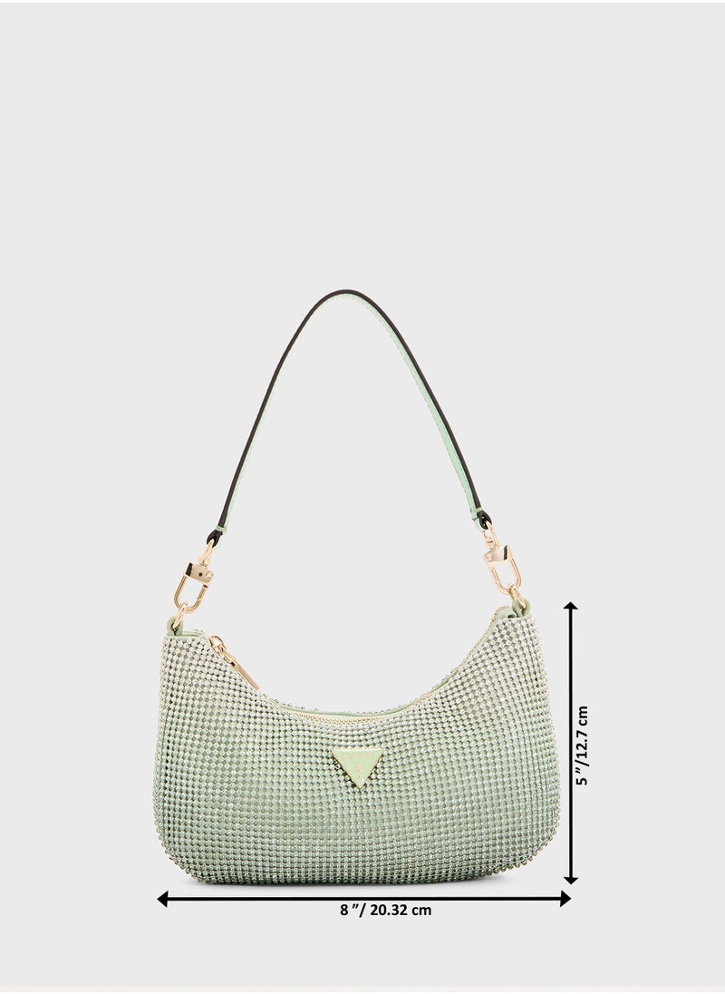 Zalina Mini Top Zip Shoulder Bag