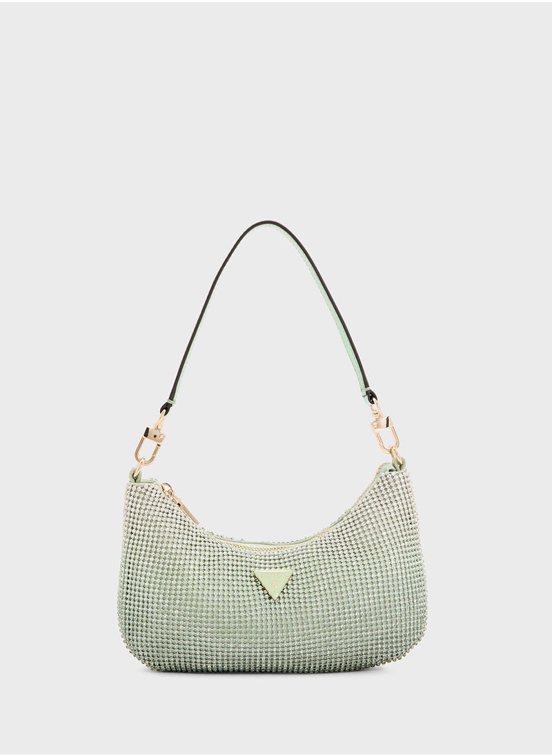 Zalina Mini Top Zip Shoulder Bag