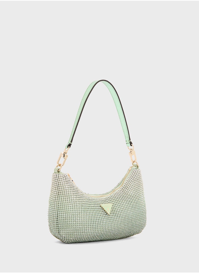 Zalina Mini Top Zip Shoulder Bag