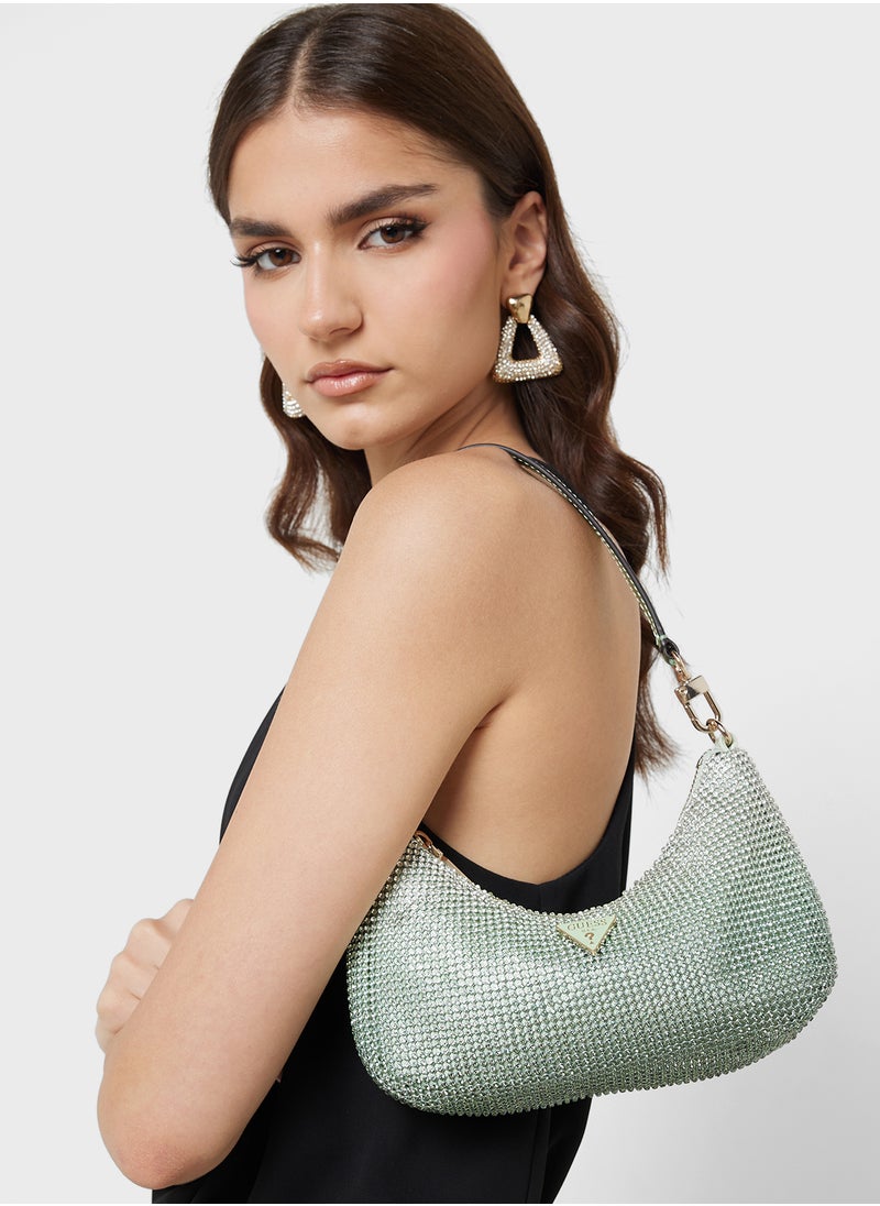 Zalina Mini Top Zip Shoulder Bag