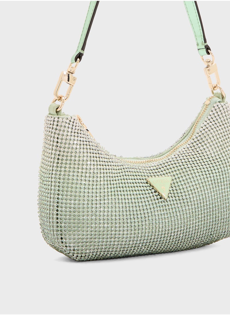 Zalina Mini Top Zip Shoulder Bag