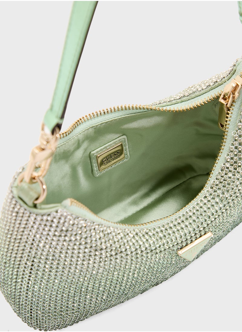 Zalina Mini Top Zip Shoulder Bag