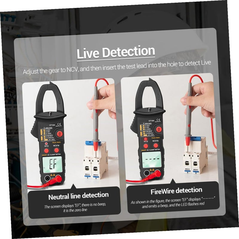 Digital Clamp Meter Multimeter Ammeter Voltage Tester Ac Dc Current Measurement Tool for Electrical Testing and Industrial Use - Image 5