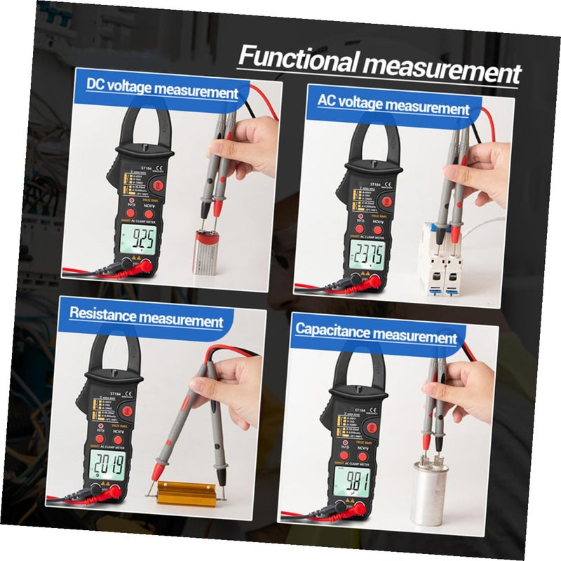 Digital Clamp Meter Multimeter Ammeter Voltage Tester Ac Dc Current Measurement Tool for Electrical Testing and Industrial Use - Image 3