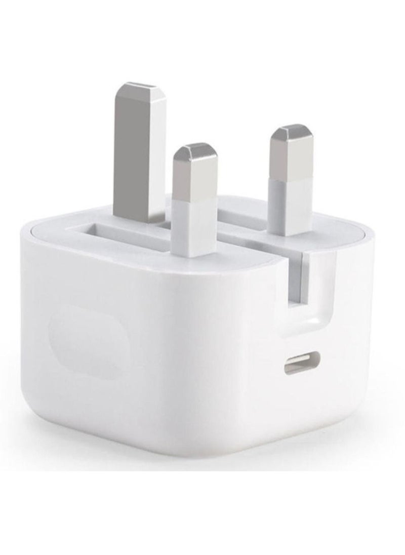 Generic - 20W PD Fast Wall Charger with Type C Port and 1 Meter Lightning Cable Compatible with iPhone XR - Image 1