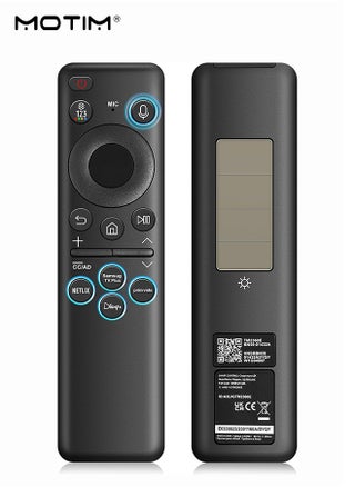 Universal Remote Control for Samsung Smart TV, Voice Commands Pointing, Voice Remote Solar Charging Remote Control - pzsku/ZD2CE3CF76FC0B8506A83Z/45/1745579634/4cea4fb1-8cd0-45ee-aa30-c3264d767626