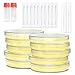 Nutrient Agar Petri Dishes Science Project Kit20 PrePoured Agar Plates and Cotton Swabs for Science Experiments Bacteria Science Kit Sealed Separately - Image 2