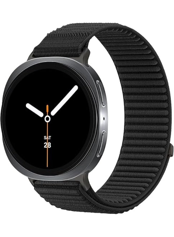 HablTech Nylon Sport Strap Compatible with Samsung Galaxy Watch 8 40mm 44mm/Galaxy Watch 8 Classic 46 mm Soft Adjustable Fabric Replacement Bands - Image 1
