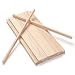 Coowayze Wood Strips Slats Wooden Sticks for Crafts 14 12 12 30 PCS Thin Wood Trim Planks Lumber Flat Boards Pieces Square Wooden Dowel Rods for Crafting Woodworking Model Making - Image 2