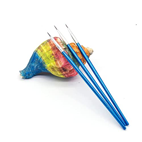 RUIHCBY 60 Pack Artists' Pointed Round Brush,Synthetic Bristles Painting,Detail Paint Brush,Nail Brushes for Miniature or Details Painting,Coloring,Drawing by Acrylic, Oil,Ink and Watercolor (S(#0)) - Image 3