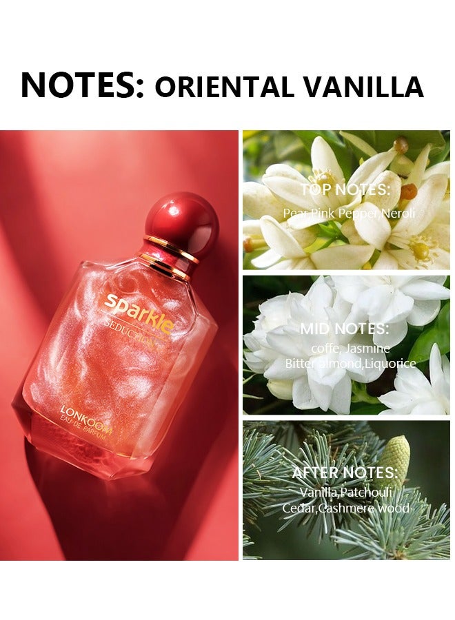 LONKOOM Sparkle Seduction EDT For women 100ML - Image 2