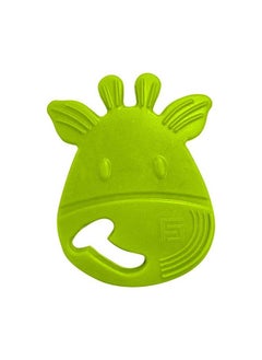 BuddsBuddy 100% Bpa Free Soft Silicone Baby Teether For 3 To 6 Babies (Zuzu Green)  - Image 2