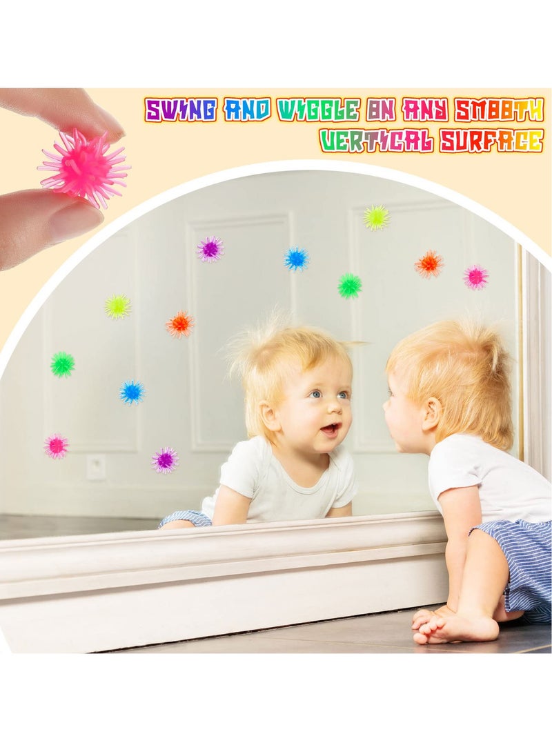 SYOSI - 30pcs Window Crawler Balls, Sticky Wall Climbers, Stress Balls, and Fidget Toys for Kids and Adults, Toys for Favor Stress Relief, Fun Colors and Reliable Tpr Material - Image 1