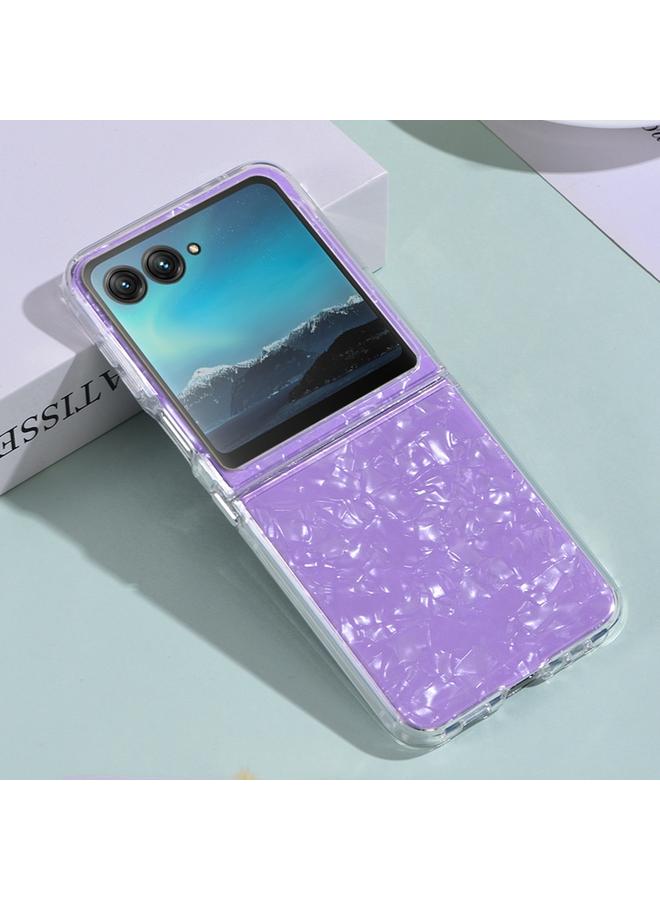 S-TOP Case For Motorola Razr 40 Ultra Shell Pattern Glitter Shockproof Phone Case - Image 1