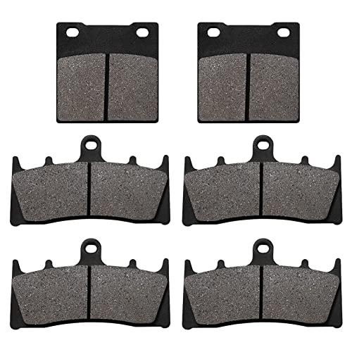 LOCOPOW Brake pads for Suzuki Hayabusa GSX1300R 99-07 GSXR750 W/T/V/X 94-99 Bandit 1200 GSF1200S 01-05 GSXR1100W 93-98 TL1000R 98-03 Front and Rear - Image 1