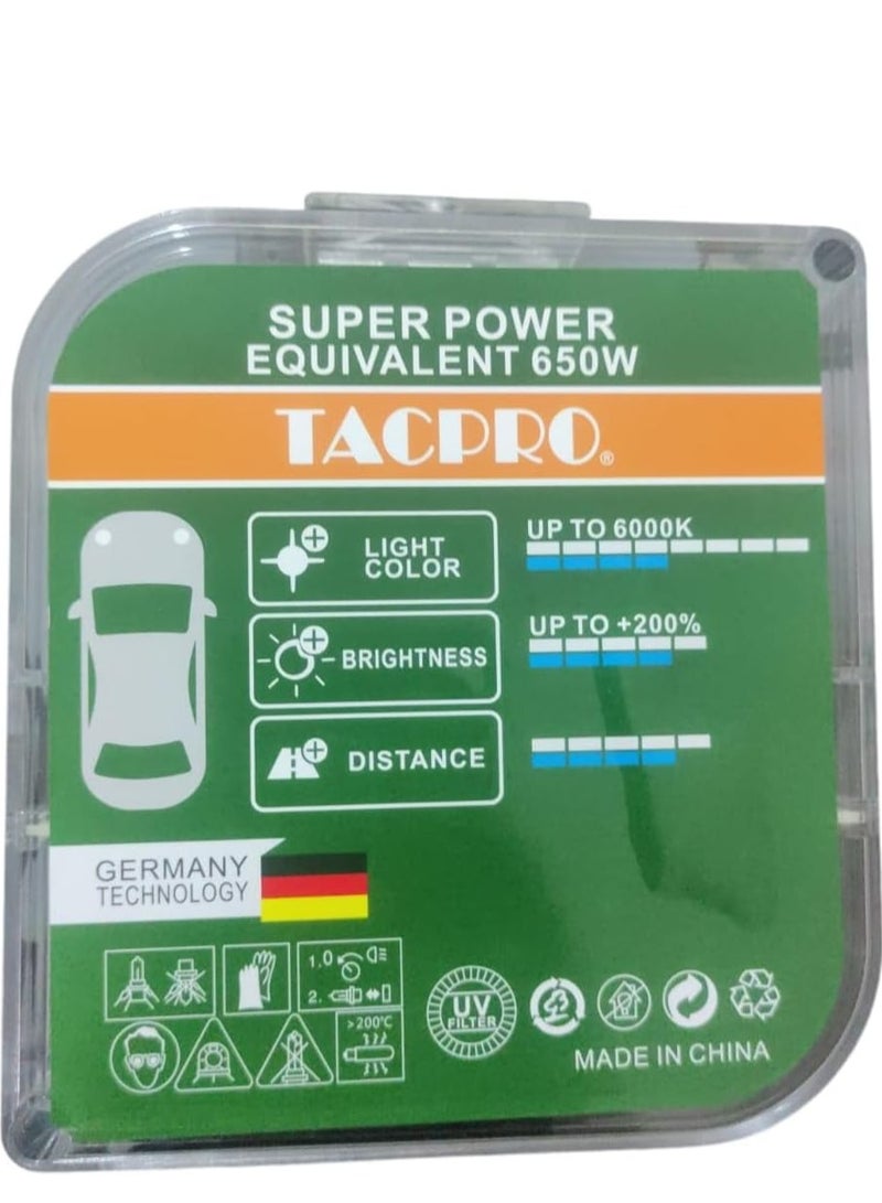 TACPRO H1 Headlight Bulb With 6 Month Warranty - Image 2