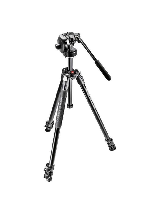 Manfrotto 290 إكسترا حامل ثلاثي الأبعاد من الألمنيوم مع رأس سائل ميكرو 128RC وإطلاق سريع - Image 1