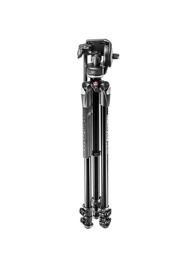 Manfrotto 290 إكسترا حامل ثلاثي الأبعاد من الألمنيوم مع رأس سائل ميكرو 128RC وإطلاق سريع - Image 2