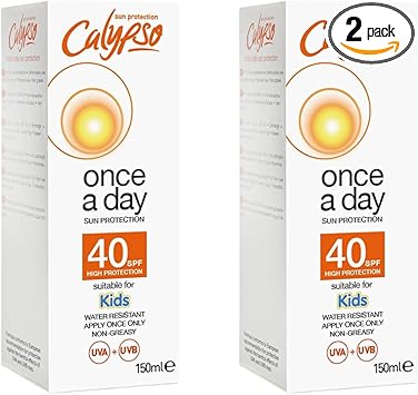 CALYPSO لوشن حماية من الشمس كاليفسو للاستخدام اليومي مع SPF 40 عبوة من 2 - Image 1