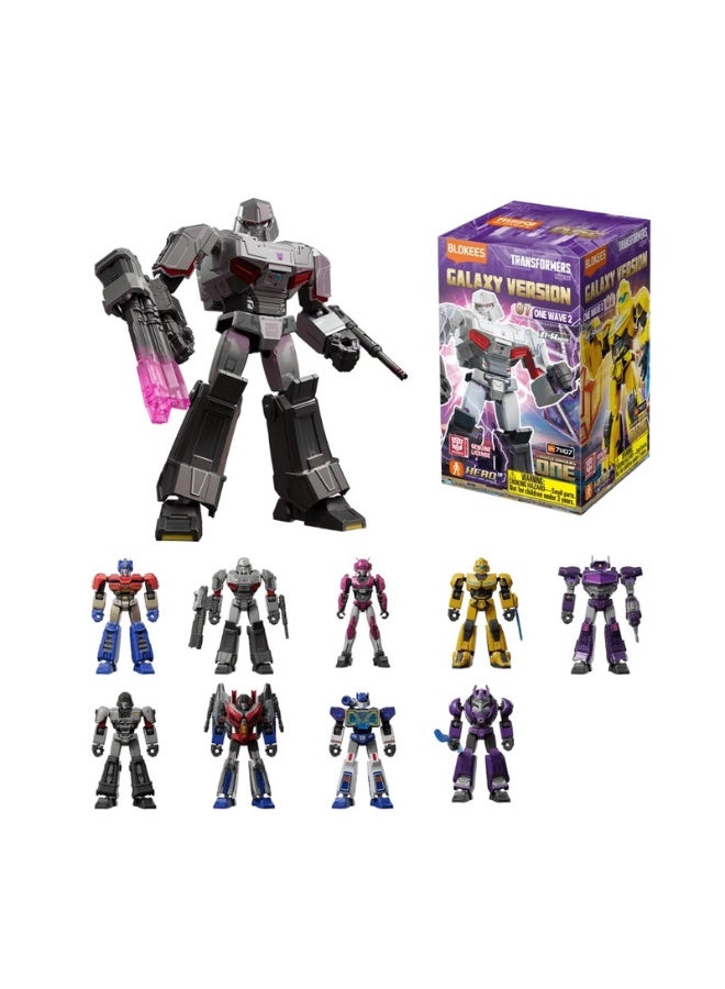 Blokees Transformers Galaxy Version Megatron Building Figure – 141 PCS Construction Toy for Kids | Collectible Robot Model Kit | Genuine Licensed Action Figure | Gift for Boys UAE - Image 1