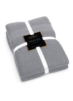 Siesta Zen Jumbo Bath Sheet 600GSM Hotel Spa Towel Extra Large 90x180cm (35x70 inches) Ultra Soft & highly Absorbent, Durable, Quick Dry Thick Super Soft Luxury Hotel Quality (Gift Pack)  - Image 2