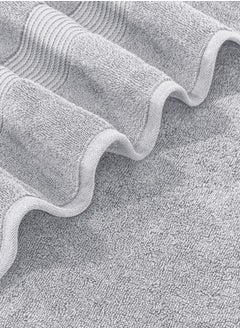 Siesta Zen Jumbo Bath Sheet 600GSM Hotel Spa Towel Extra Large 90x180cm (35x70 inches) Ultra Soft & highly Absorbent, Durable, Quick Dry Thick Super Soft Luxury Hotel Quality (Gift Pack)  - Image 3