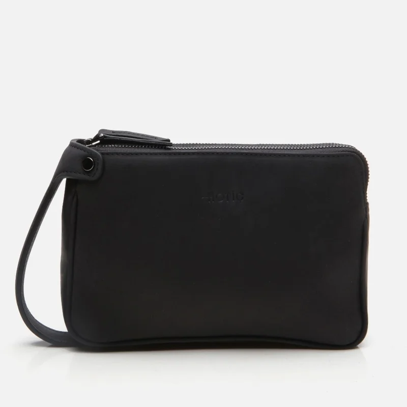 Hotiç 04CAH298840A100 GENUINE Leather Black Men's Bag