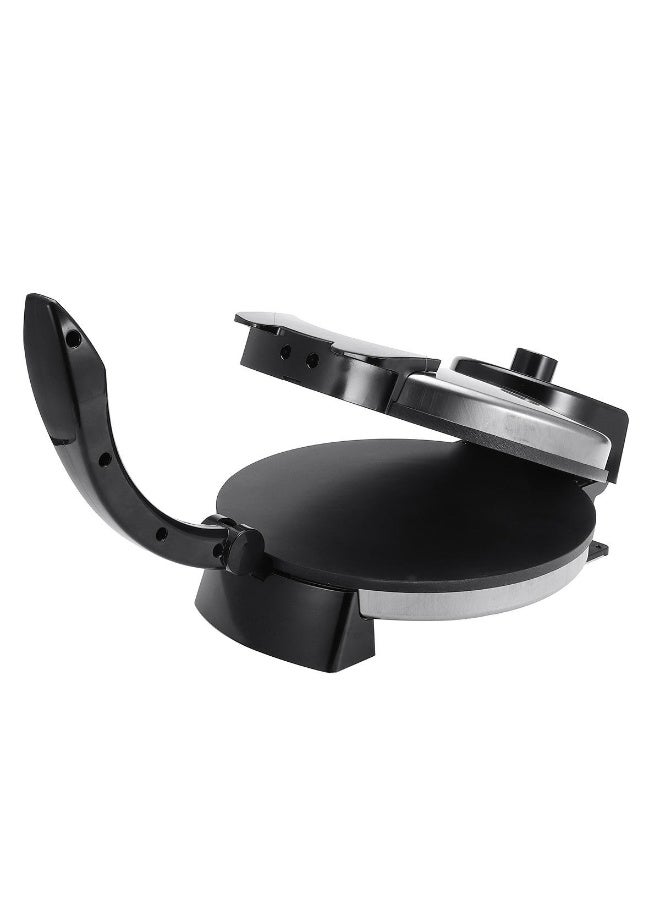 GLEVAR Flatbread Press for Chapathi & Tortillas | 1000W Non-Stick Electric Roti Maker | Adjustable Thermostat, Safe Handle | Home Use Dough Press | Easy to Clean Roti Machine - Image 2