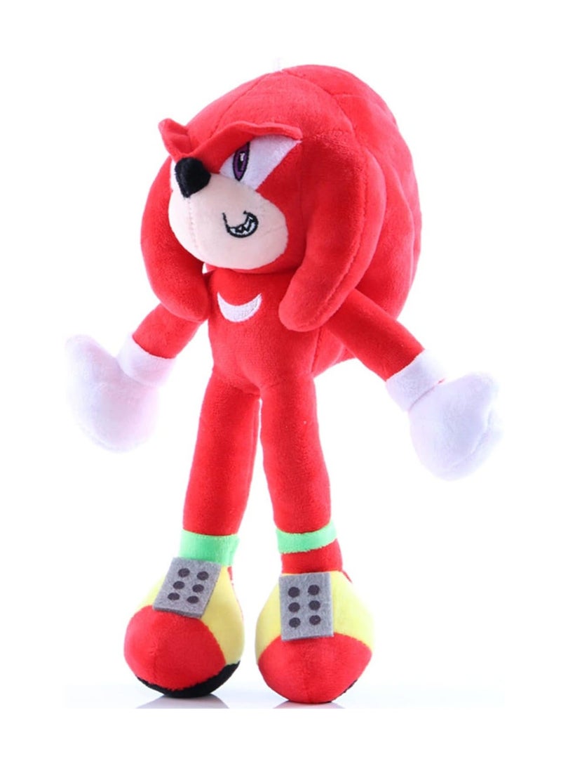 6pcs Sonic The Hedgehog Action Figures Plush Toys Stuffed Animals Puppets Set Hedgehog Tails Knuckles Shadow Tomy Amy Plush Doll - Image 3
