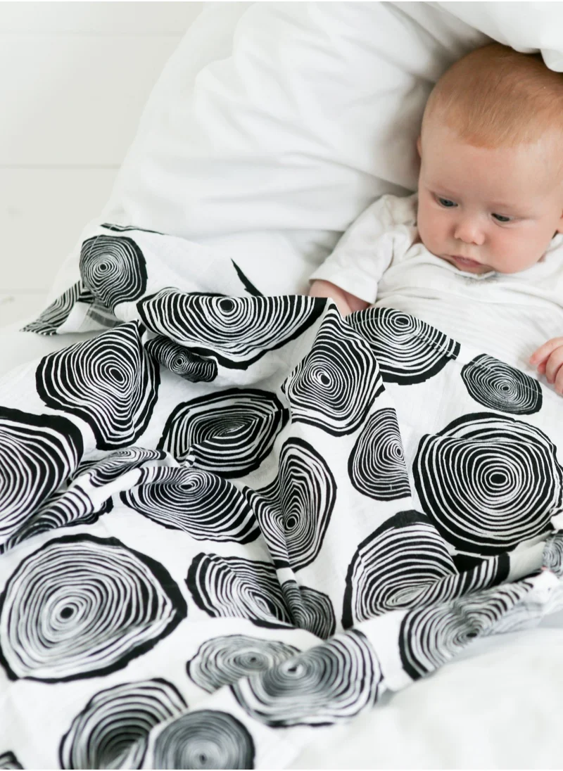 Etta Loves 3-Pack Plant Print Muslins 0-4