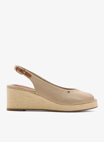 تومي هيلفيغر MID WEDGE SLINGBACK ESPADRILLES