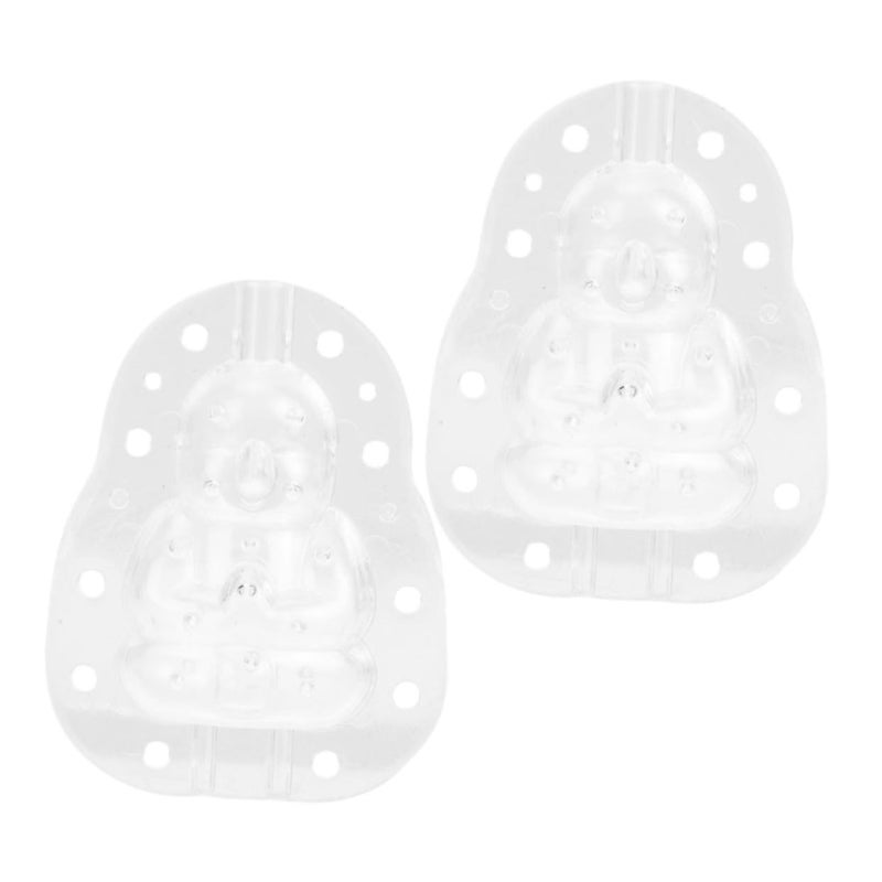 2Pcs Transparent Fruit Shaping Molds For Watermelon Pear Peach Strawberry And Melon Designs - Image 2