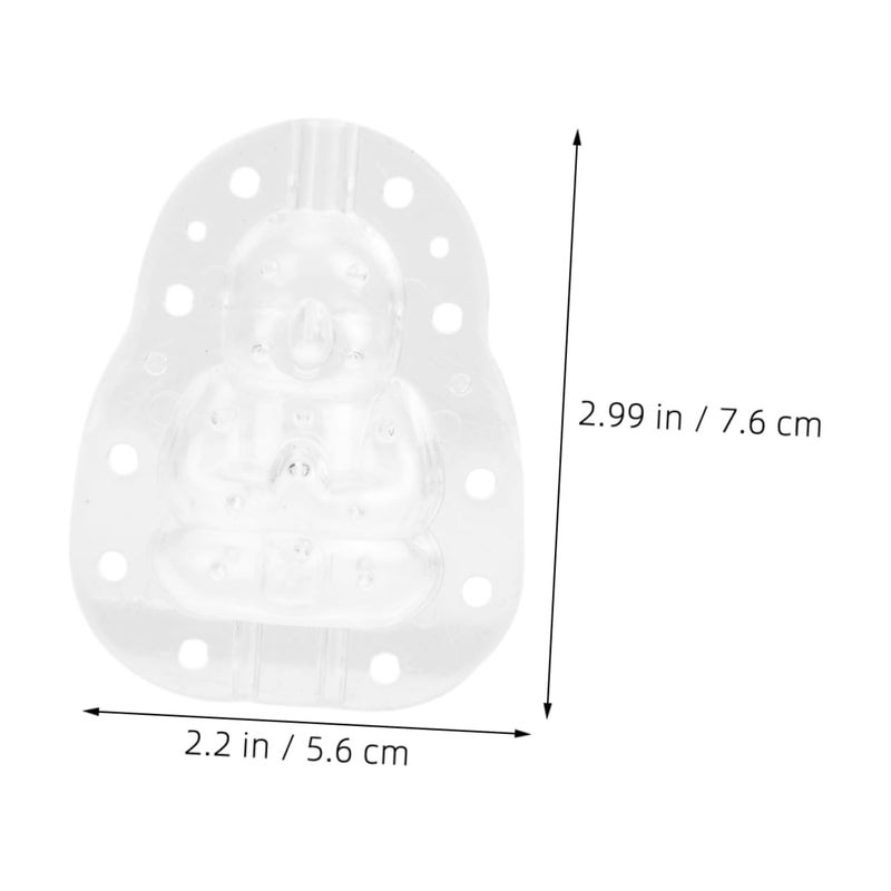 2Pcs Transparent Fruit Shaping Molds For Watermelon Pear Peach Strawberry And Melon Designs - Image 3