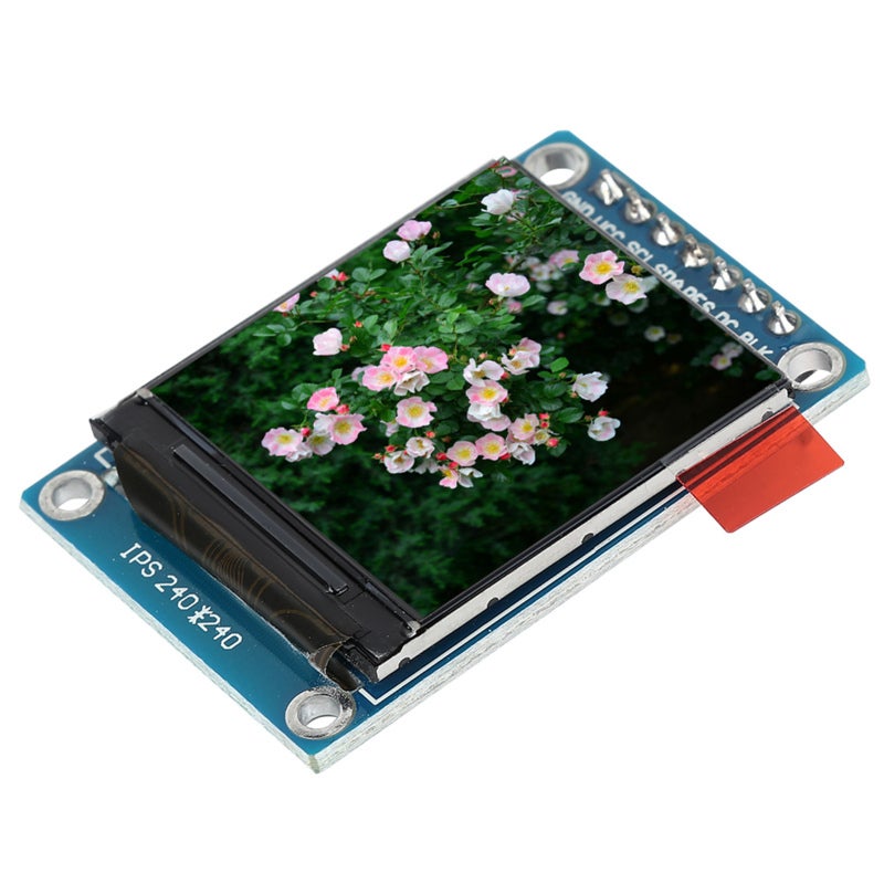 1.3 Inch Color LCD Display Module SPI Interface 240x240 Resolution - Compact Size Easy Wiring - for Embedded Equipment Development - Image 3