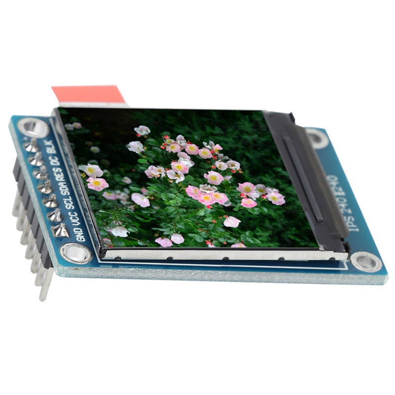 1.3 Inch Color LCD Display Module SPI Interface 240x240 Resolution - Compact Size Easy Wiring - for Embedded Equipment Development - Image 2